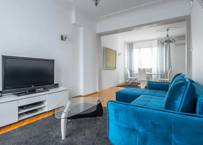 Apartmán Vitosha Str 2bd White & Blue By Flat Mаnager Sofie